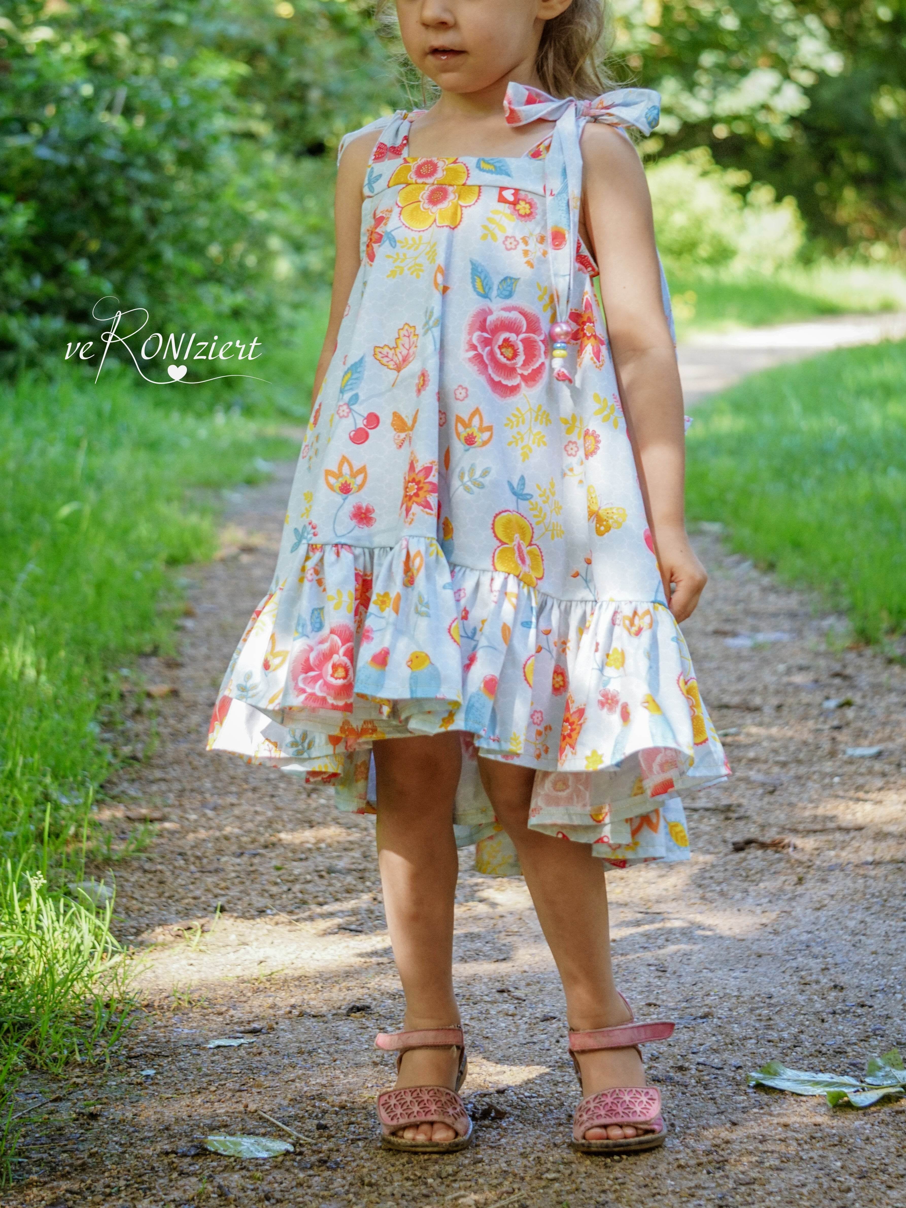 Schnittmuster Sommerkleid Charlotte Gr. 86-140 - Sewando