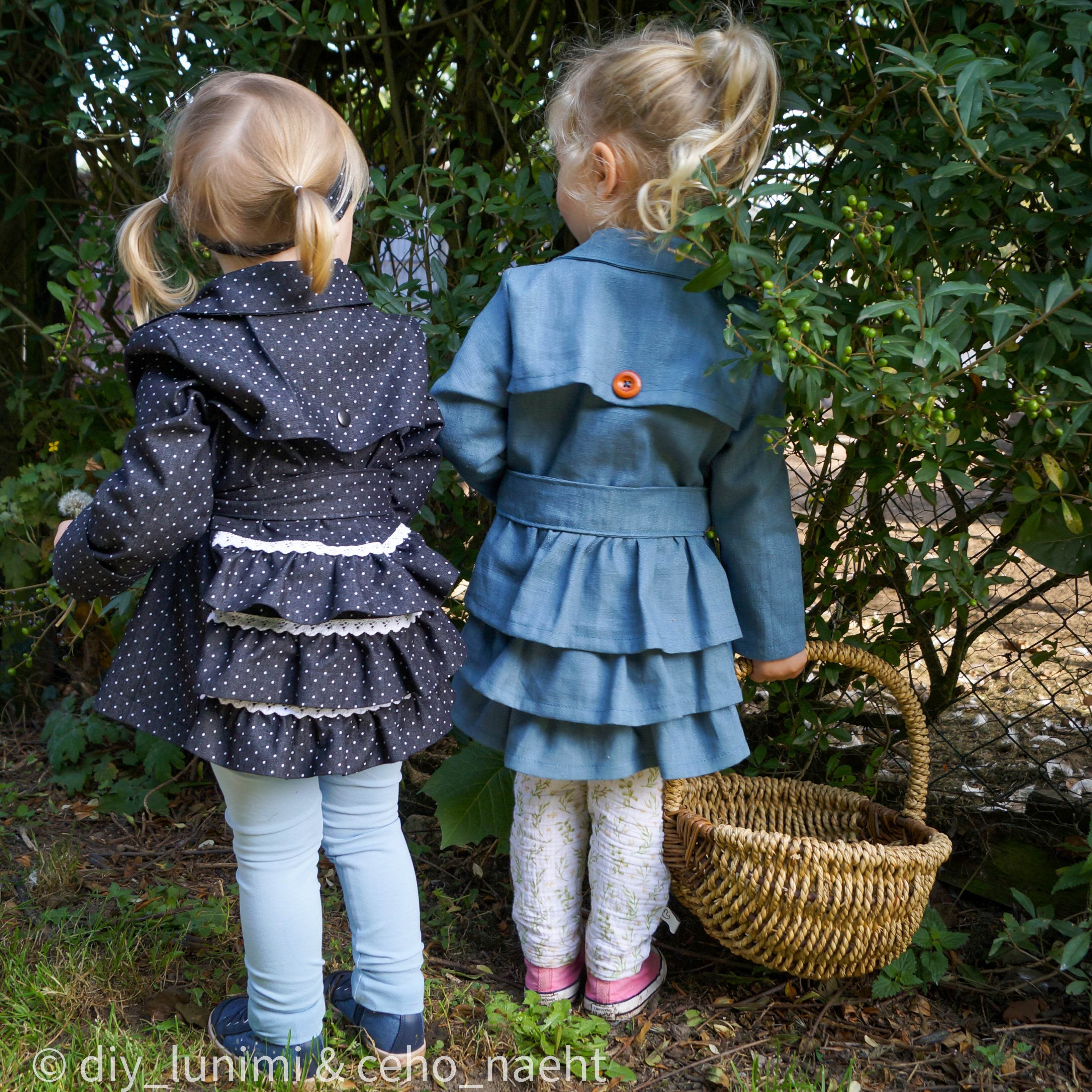 Schnittmuster Trenchcoat Leonie Gr. 86-140 - Sewando