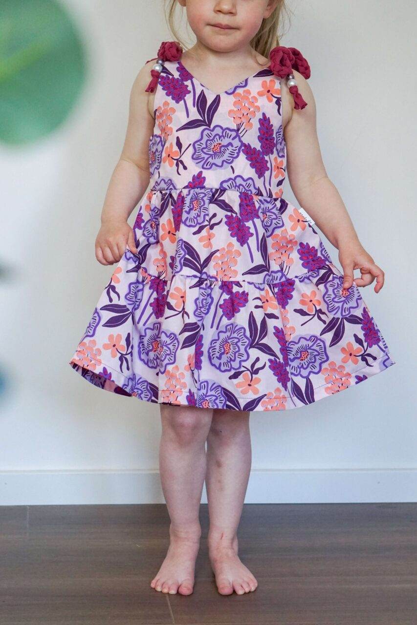 Schnittmuster MAVIE DRESS Gr. 80-164 - Sewando
