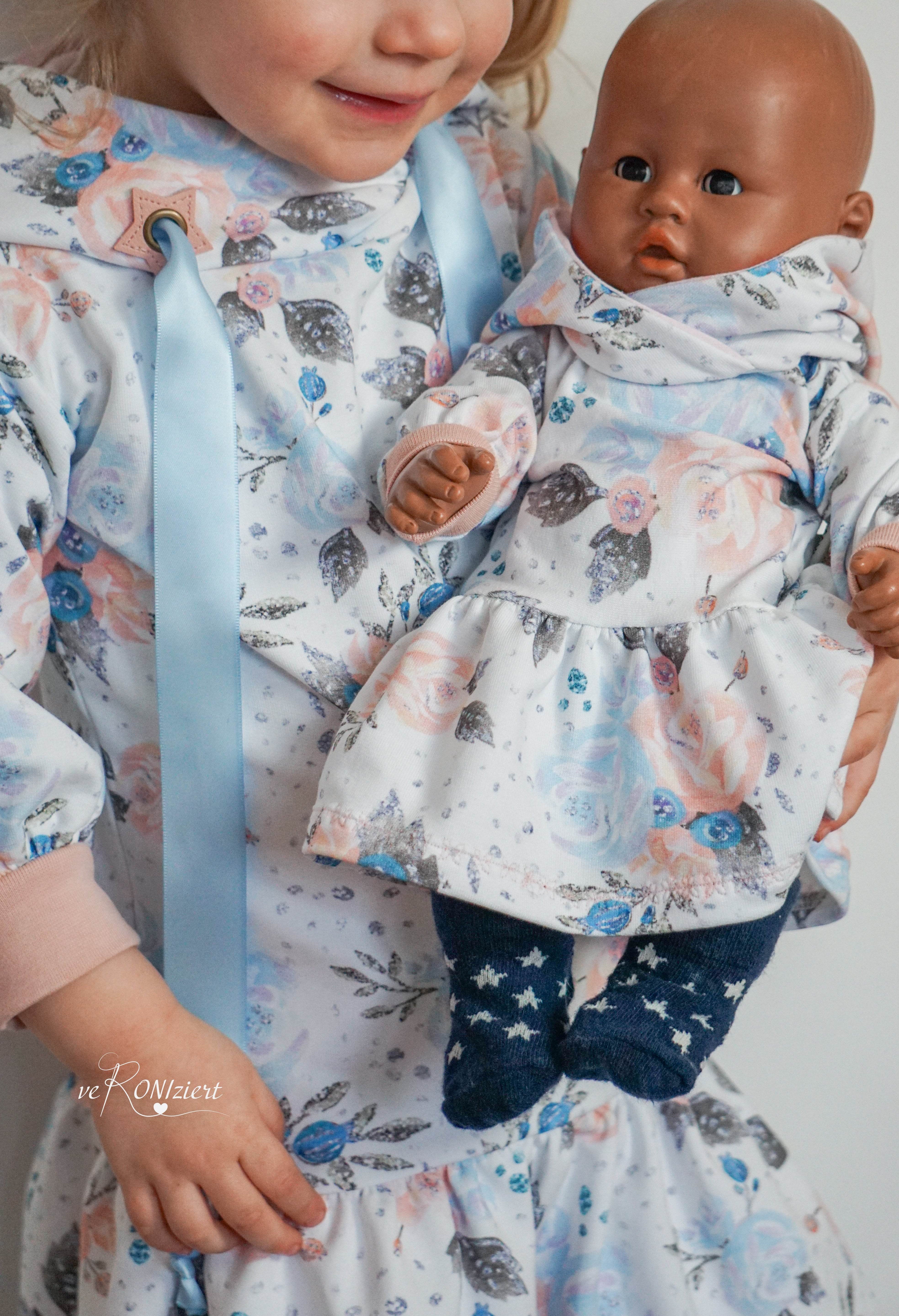 Schnittmuster Puppe Sweatkleid Tina MiniMe - Sewando