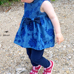 Schnittmuster Kleid Elisa Sommerkleid Stufenkleid Gr. 86-140 - Sewando