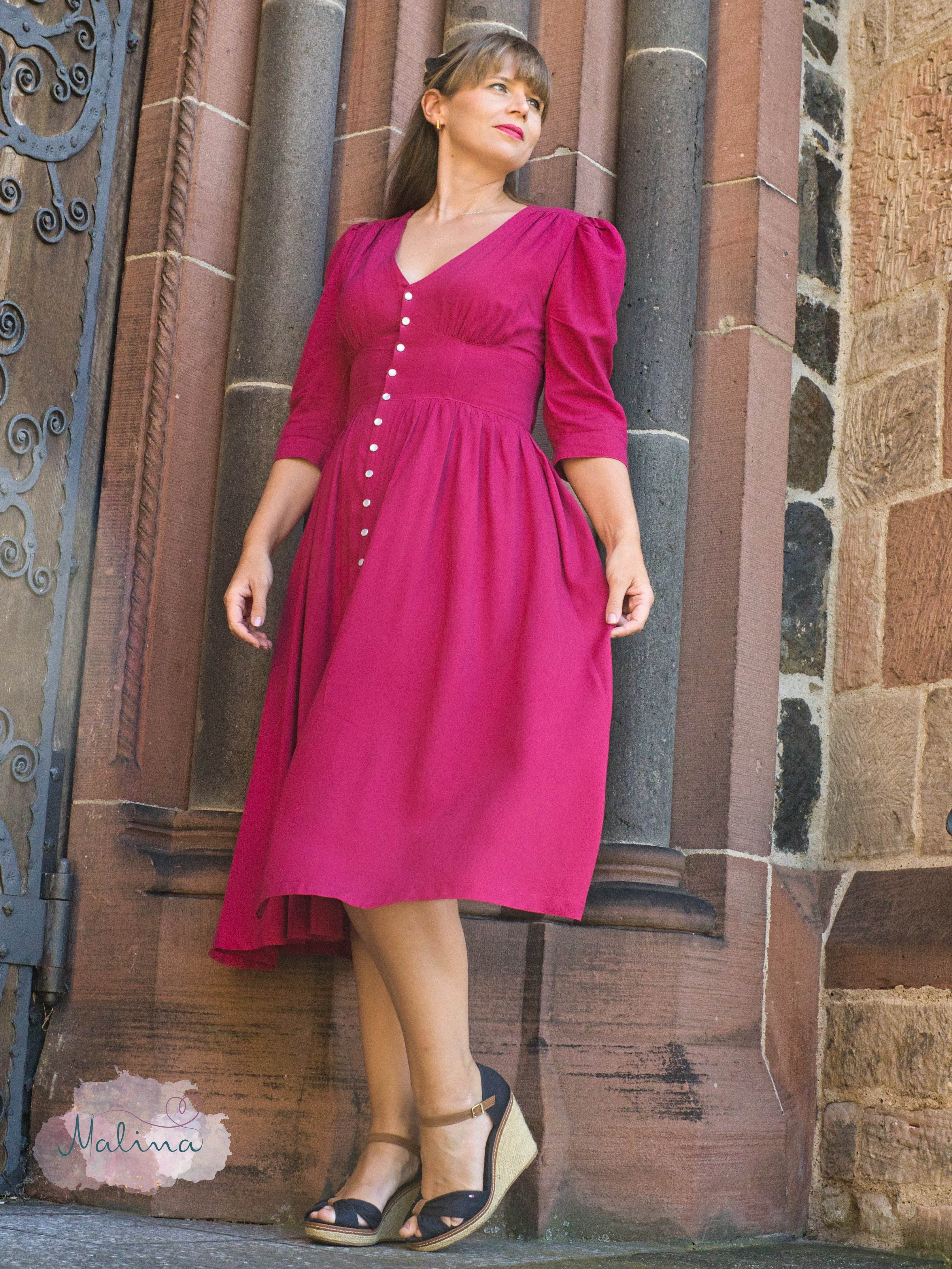 Schnittmuster Kleid Margret Gr. 34-50 - Sewando