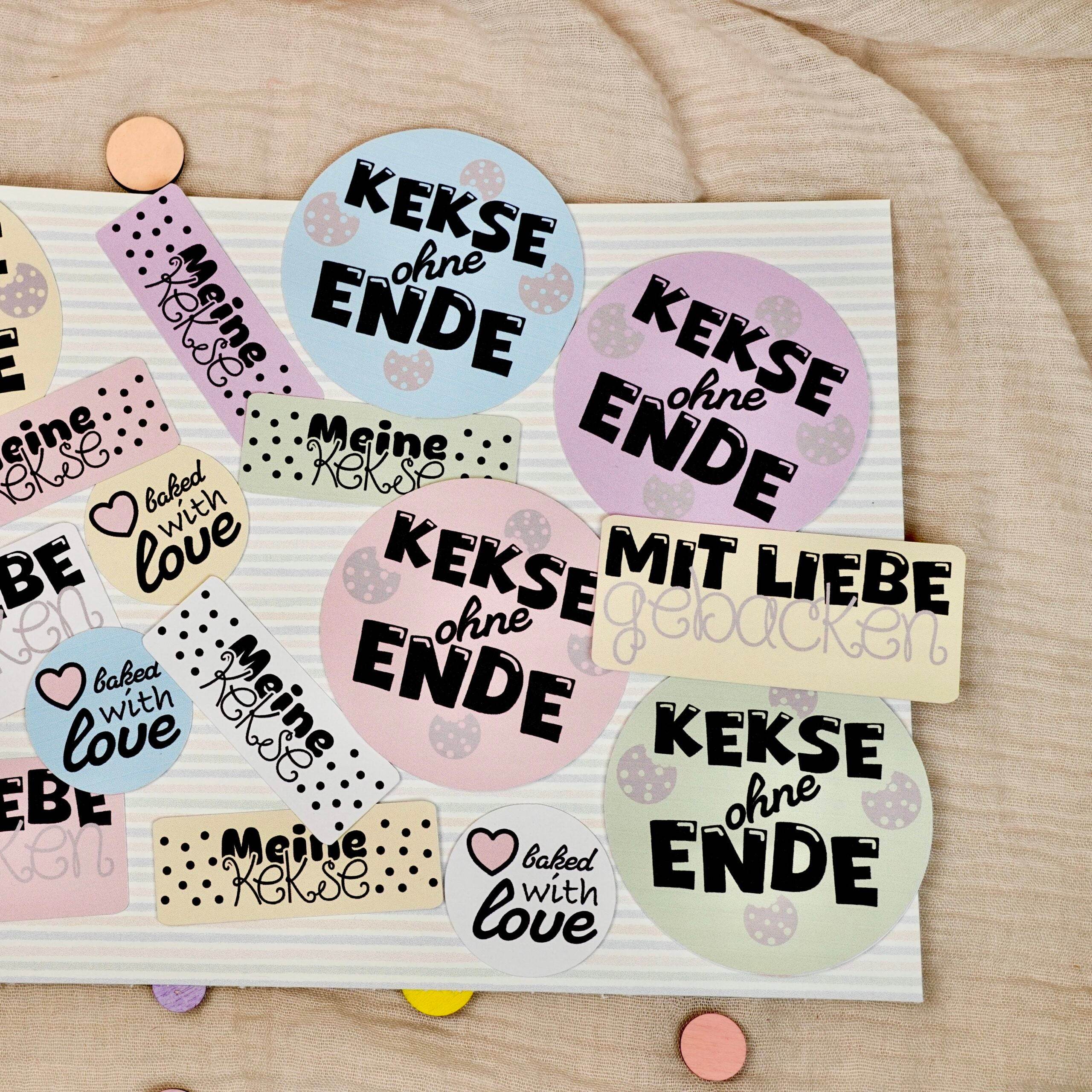 Plotter- und Laserdatei Kekse ohne Ende - Sewando