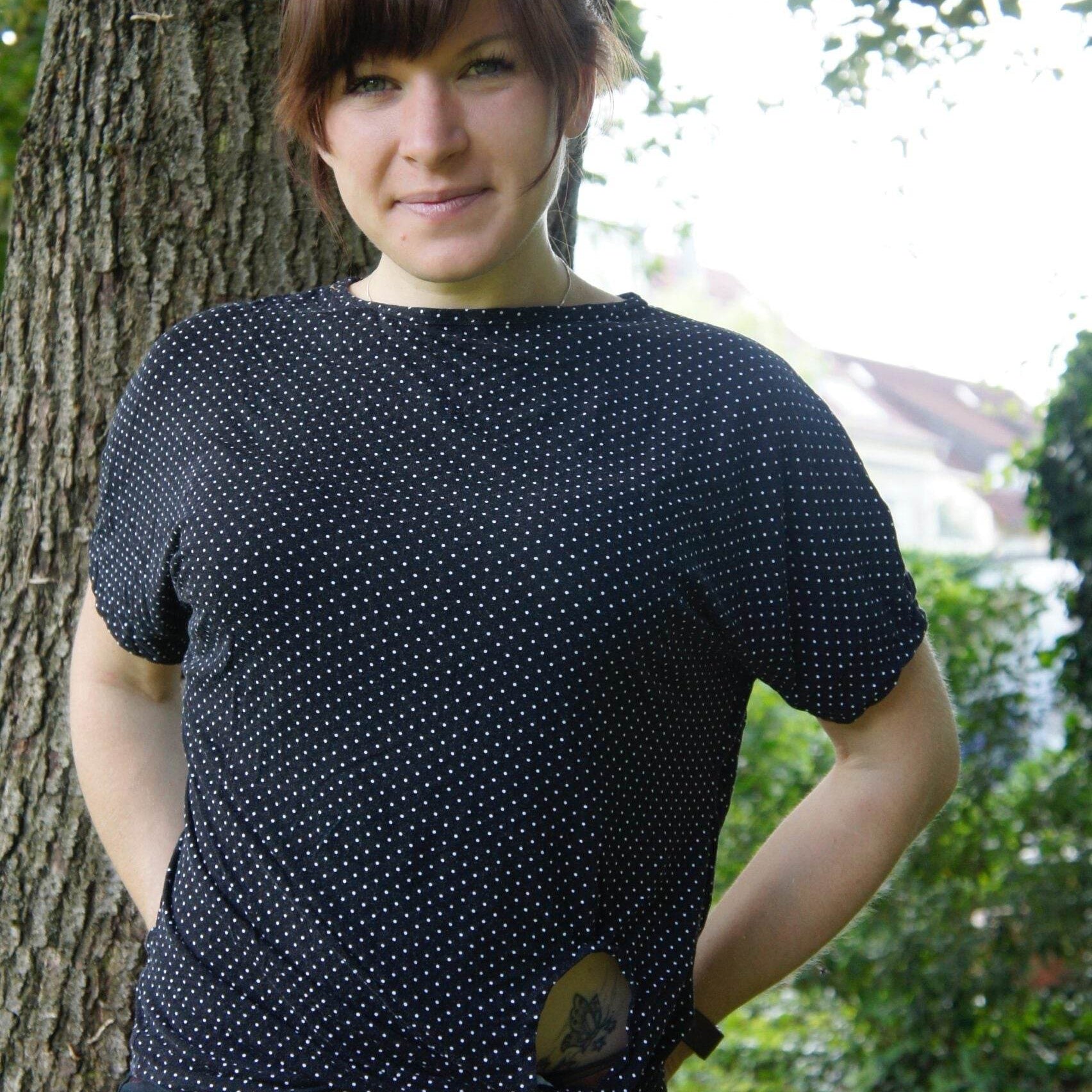 Schnittmuster Shirt MissVerknotet Gr. 30-48 - Sewando