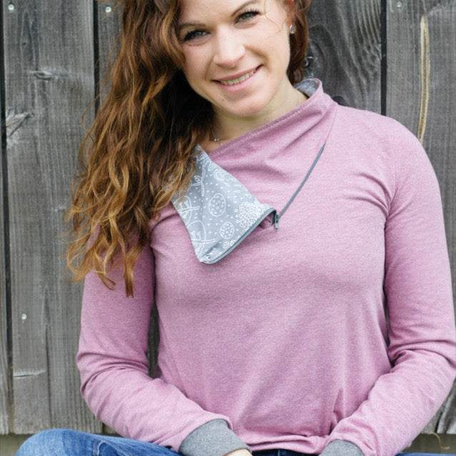 Schnittmuster Pullover MissCozy 32-50 - Sewando