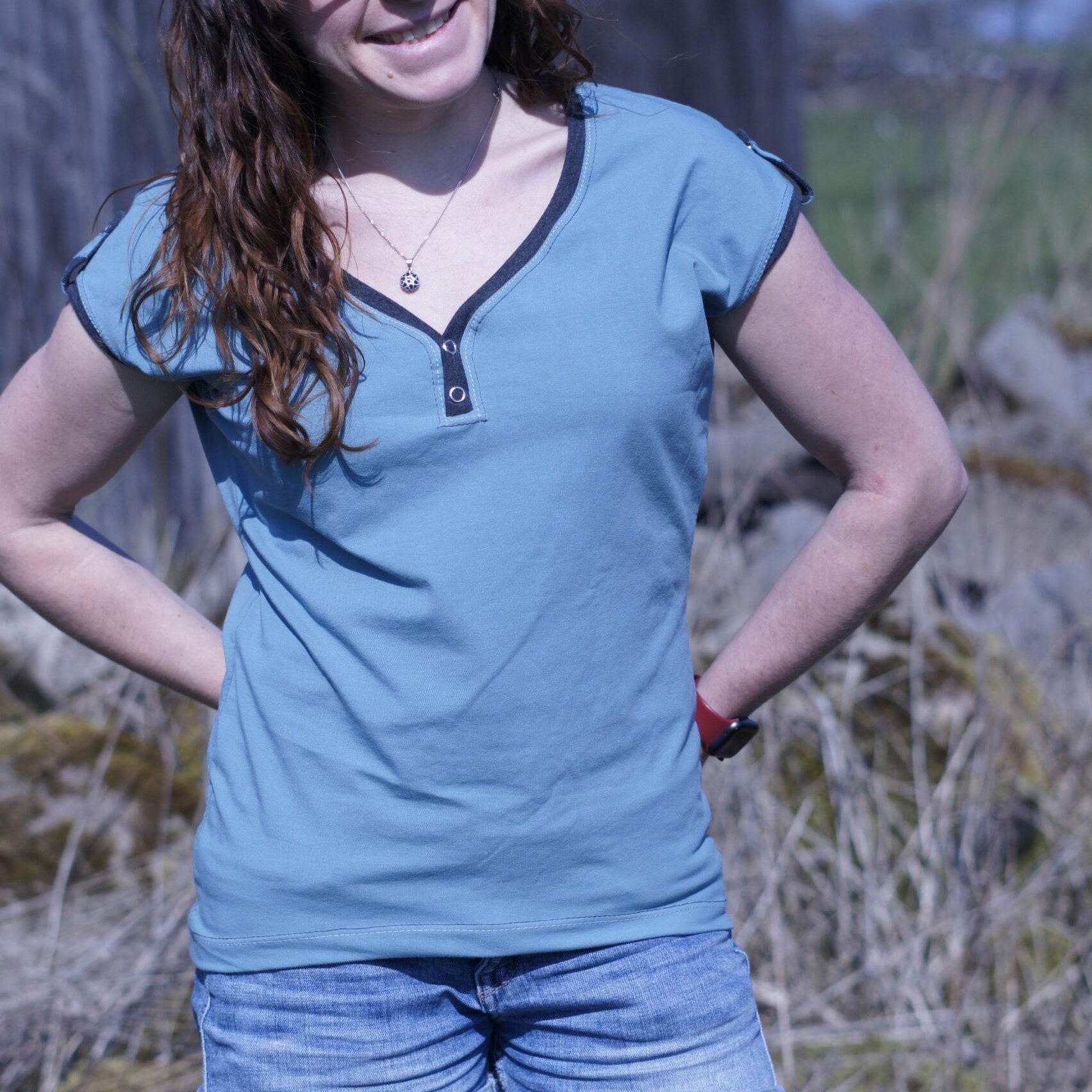E-Book Shirt MissKnopf 32-52 Schnittmuster - Sewando