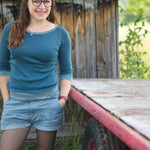 E-Book Raglanshirt MissRaglana Wolleseide 32-52 Schnittmuster - Sewando
