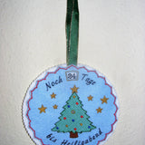 Stickdatei - Adventskalender / Drehkalender Tannenbaum - Sewando
