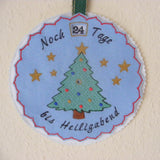 Stickdatei - Adventskalender / Drehkalender Tannenbaum - Sewando