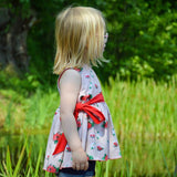 Schnittmuster Kleid Elisa Sommerkleid Stufenkleid Gr. 86-140 - Sewando