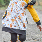 Schnittmuster Sweatkleid Milli Gr. 86-110 - Sewando