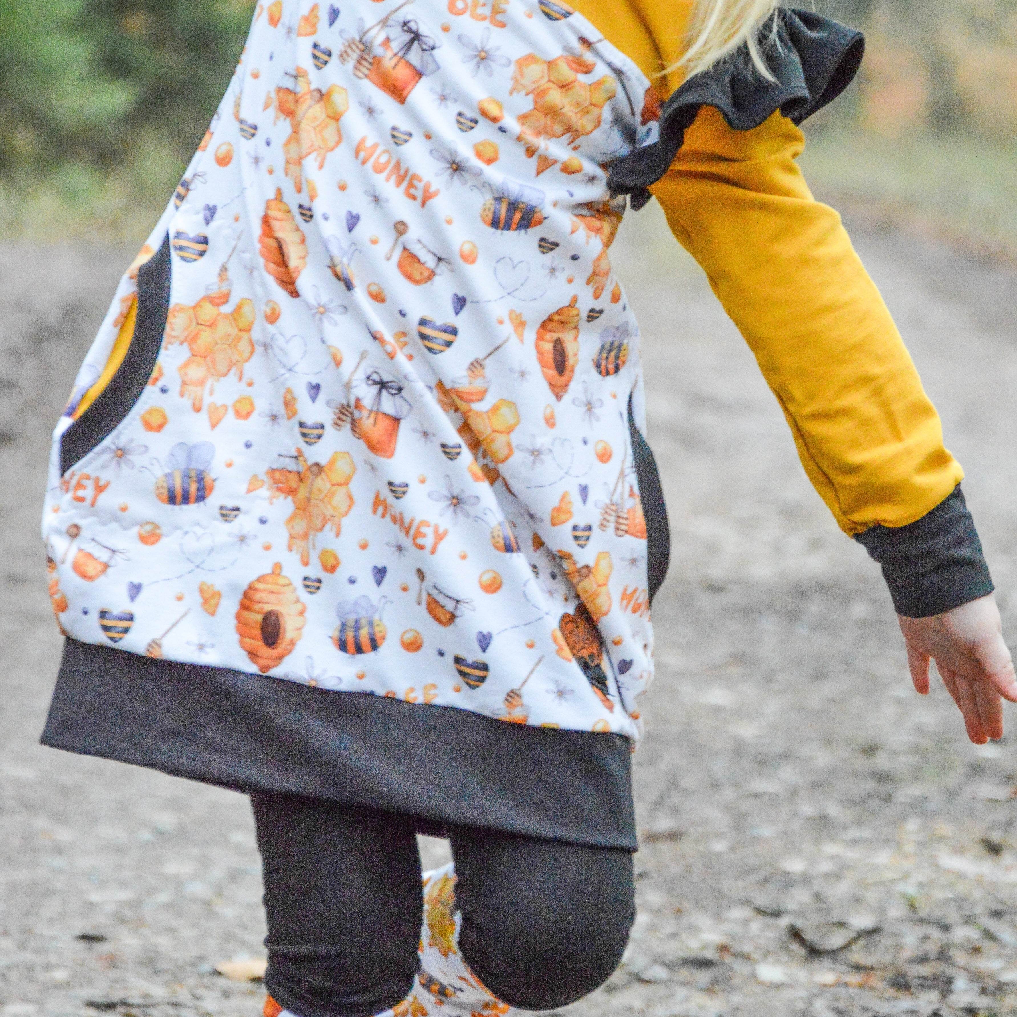 Schnittmuster Sweatkleid Milli Gr. 86-110 - Sewando