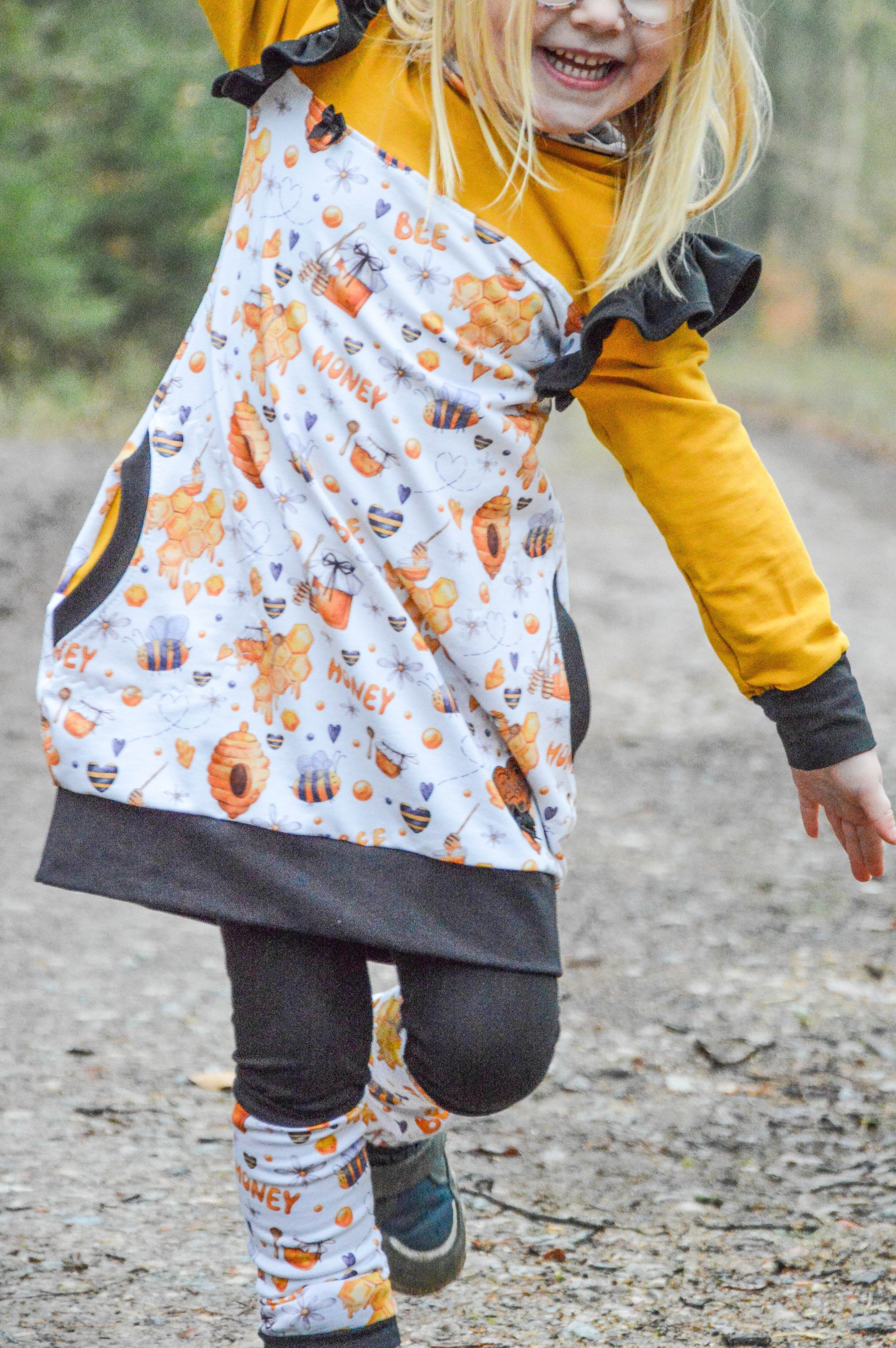 Schnittmuster Sweatkleid Milli Gr. 86-110 - Sewando