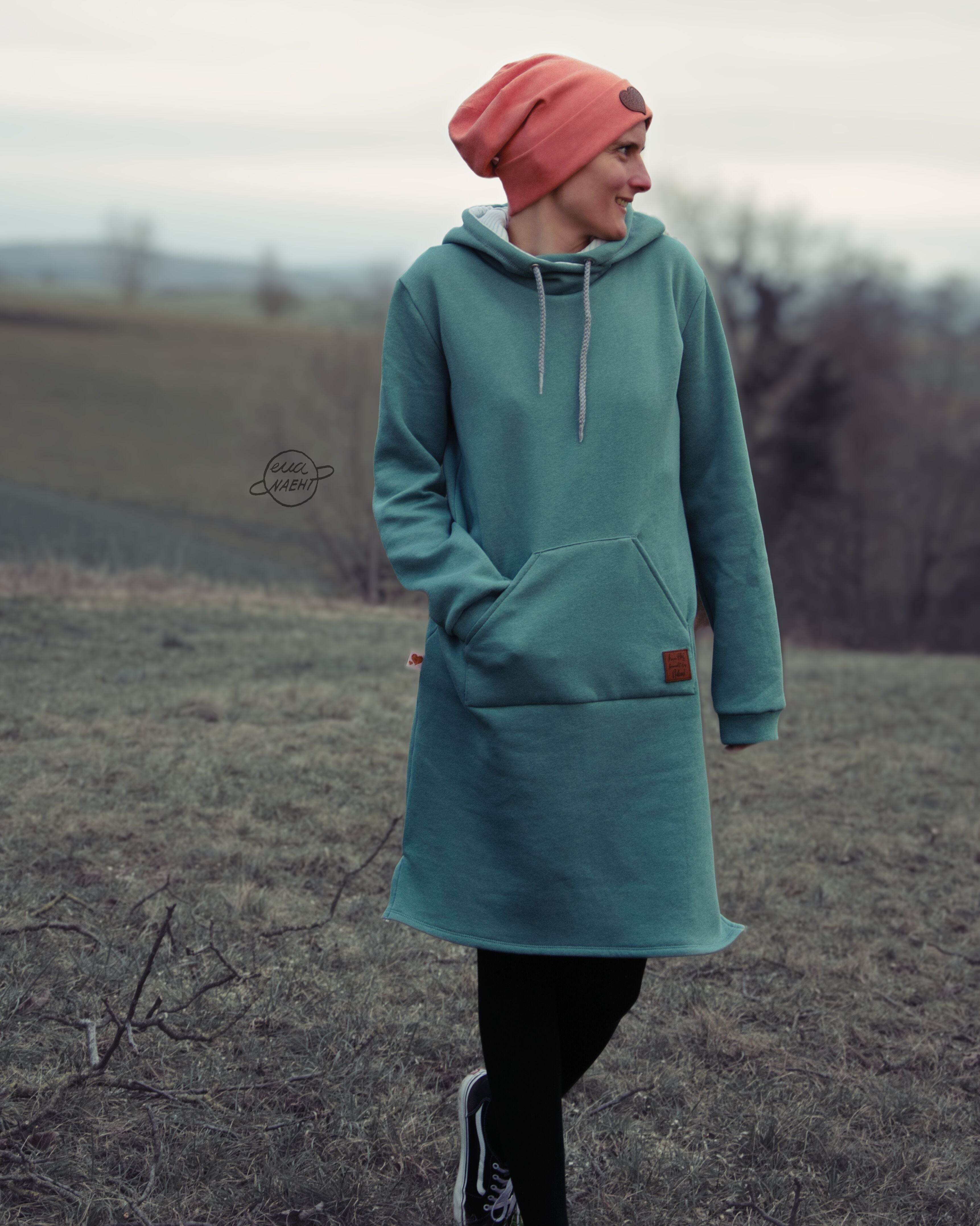 Schnittmuster Sweatkleid Elli Gr. XS-XL - Sewando