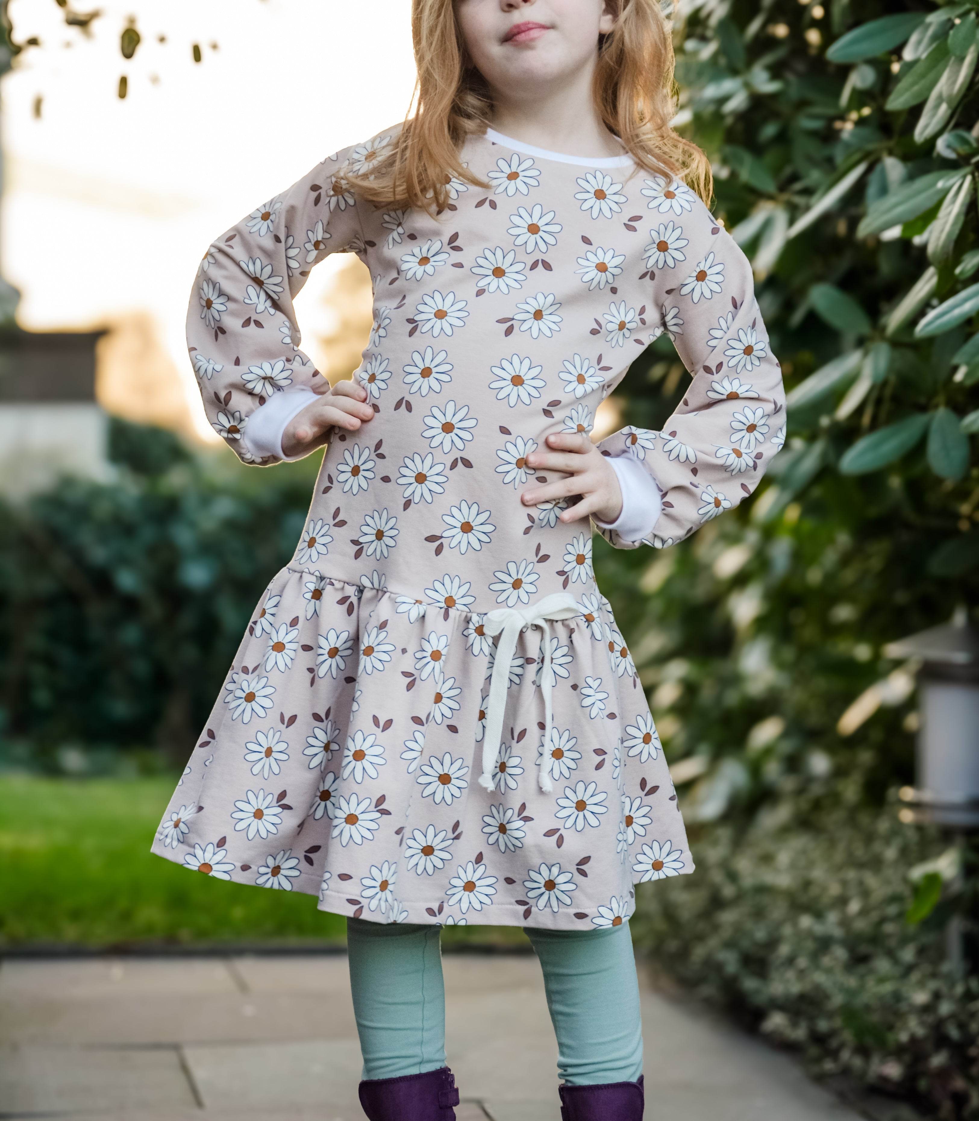 Schnittmuster Sweatkleid Tina Gr. 86-140 - Sewando