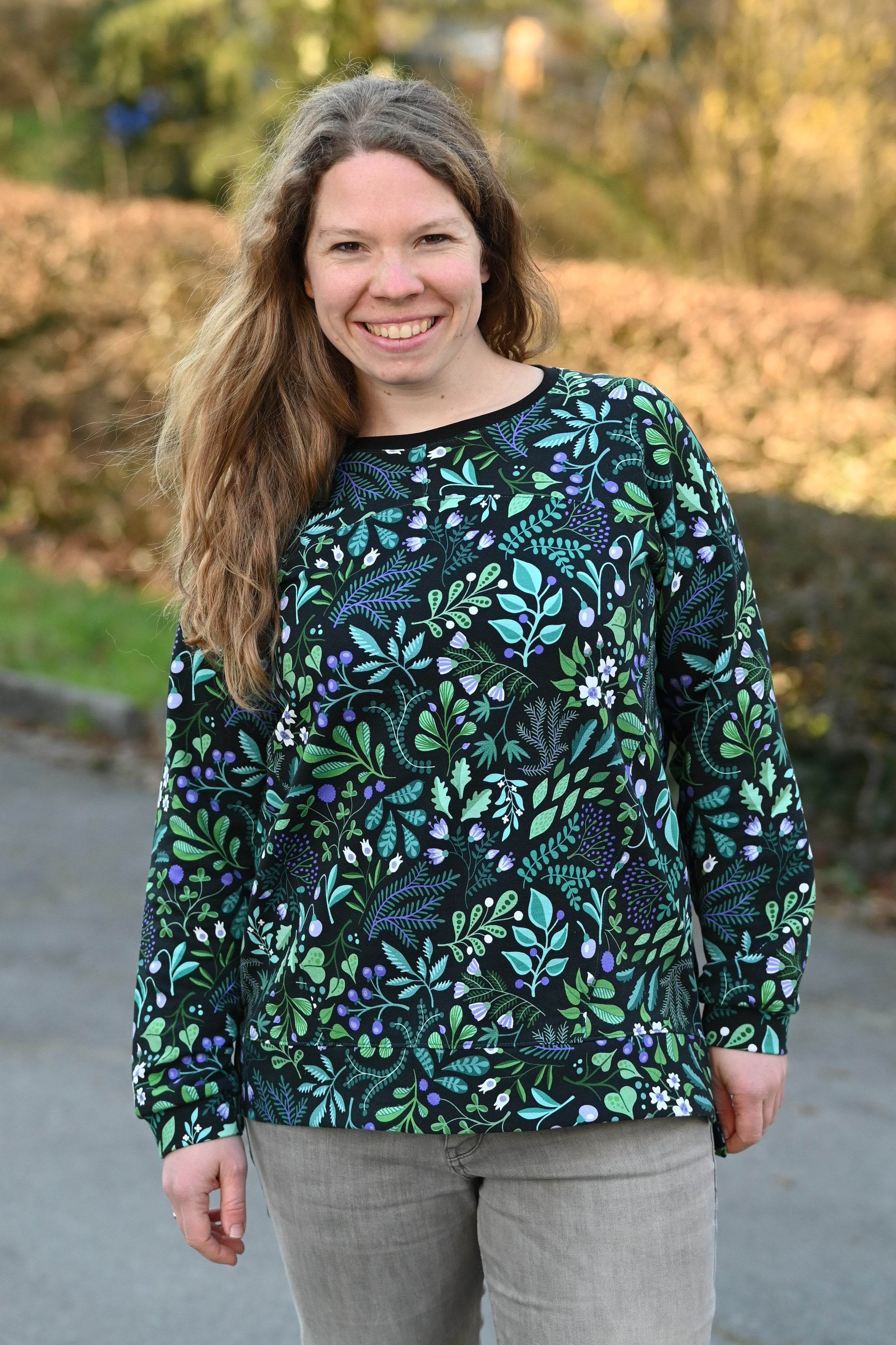 Schnittmuster Sweater Robin für Damen Gr. XS-XL - Sewando