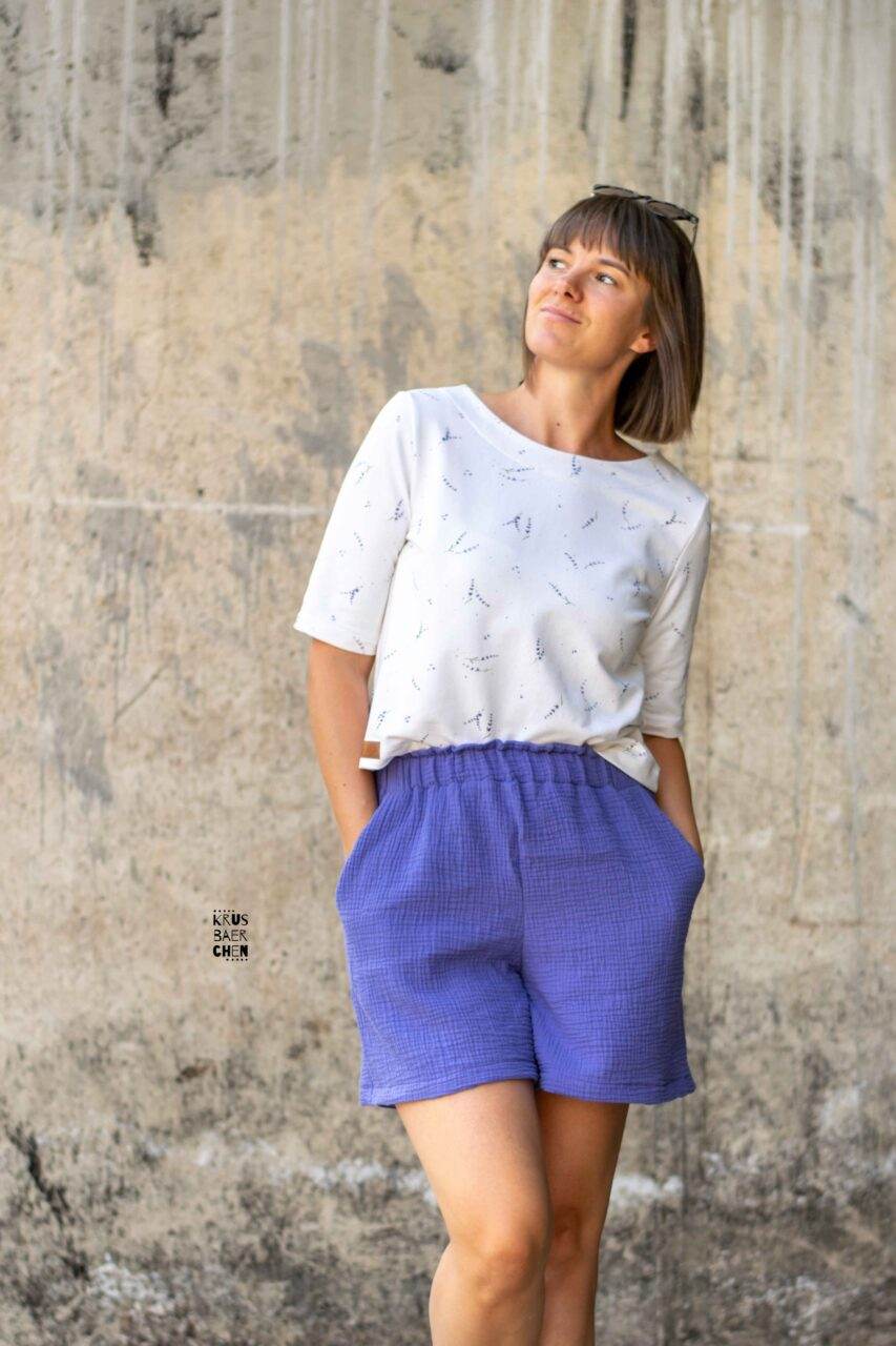 Schnittmuster EASY BREEZY SHORTS WOMAN 32-50 - Sewando