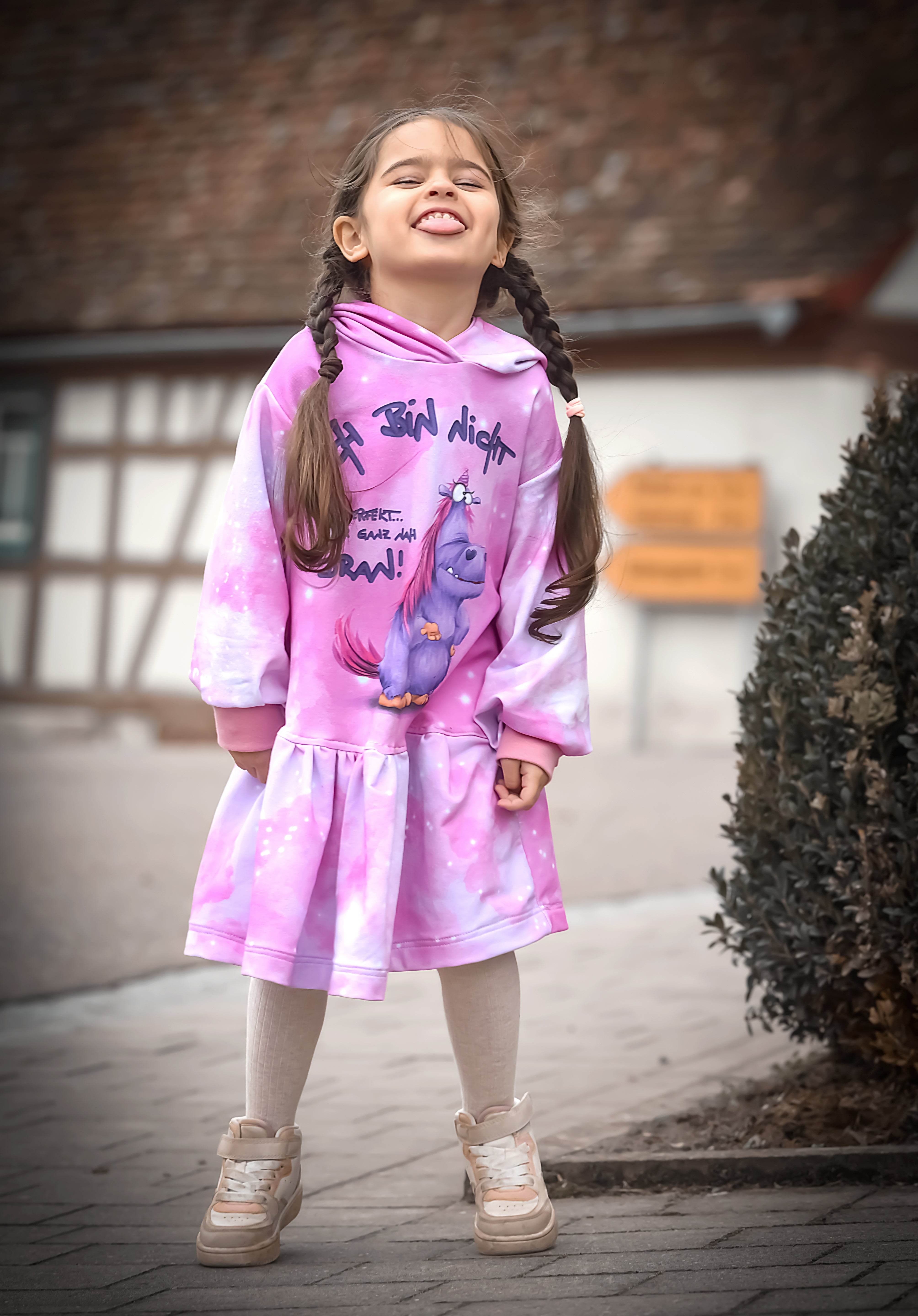 Schnittmuster Sweatkleid Tina Gr. 86-140 - Sewando