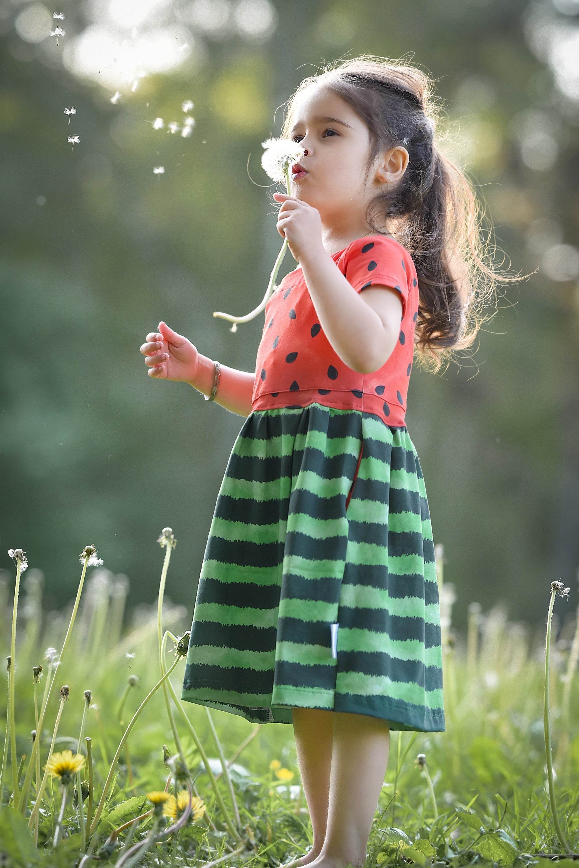 Schnittmuster Kleid Jana MiniMe Gr. 86-140 - Sewando