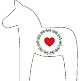 Stickdatei - Dala Pferde (12 Muster) - Sewando