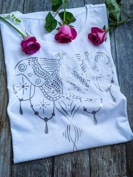 Boho Schmetterling | SVG, DXF, PNG Plotterdatei, Laserdatei - Sewando