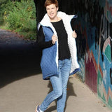 Schnittmuster Weste Warwickit Gr. A-M DE/EN/FR BU 76-134cm - Sewando