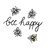 Plotterdatei "bee happy"