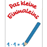 Stickdatei - ITH Einmaleins (1-10) + Deckblatt und Blanko-Datei zum Selbstgestalten - Sewando