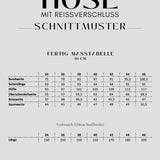 E-Book und Schnittmuster | Hose mit Reissverschluss Gr. 34-46 - Sewando