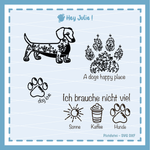 Plotter- und Laserdatei Dog Love - Sewando
