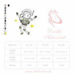 Astronaut Stickdatei – der kleine Weltraumabenteurer für deine Stickmaschine - Sewando