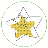 Stickdatei - Untersetzer Single Line Advent (24 Dateien) - Sewando