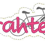 Stickdatei Schlüsselanhänger - Fahrrad & Drahtesel - Sewando