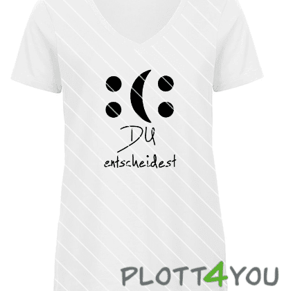 Du entscheidest | SVG, DXF & PNG Plotterdatei, Laserdatei - Sewando