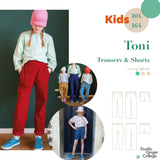 Toni Trousers & Shorts Kids 104 - 164 sewing pattern und instructions - Sewando