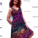 Schnittmuster ESA - Kleid oder Shirt mit Raffung vorne und Ärmelvarianten Gr. 34-54 - Sewando