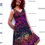 Schnittmuster ESA - Kleid oder Shirt mit Raffung vorne und Ärmelvarianten Gr. 34-54 - Sewando