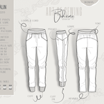 HÅLIN.jogger | Damen Plus | 46-62 Schnitt : - Sewando