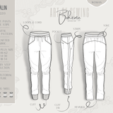 HÅLIN.jogger | Damen Plus | 46-62 Schnitt : - Sewando