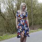 Schnittmuster Kleid Ametrin Gr. 32 - 56 DE - Sewando