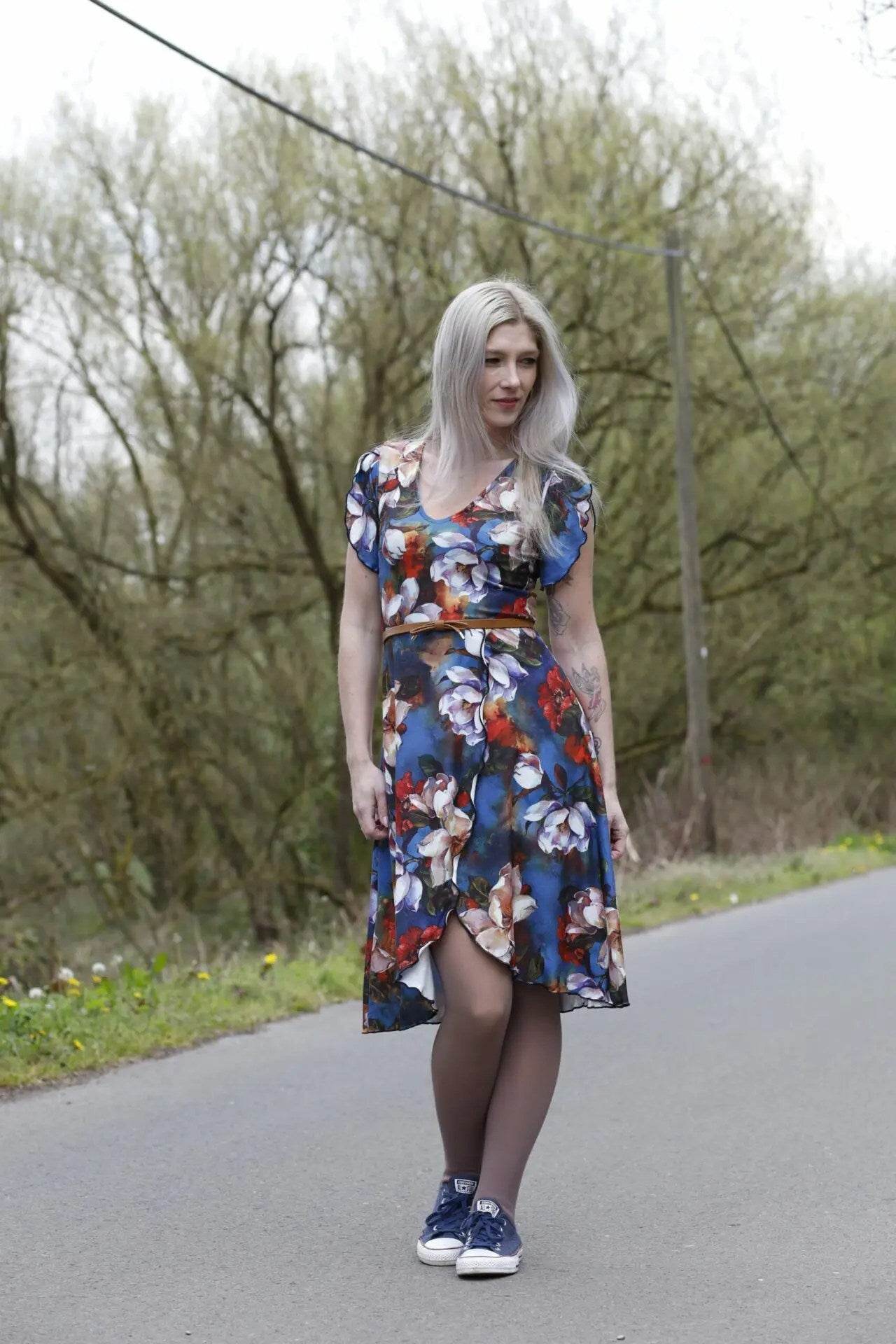 Schnittmuster Kleid Ametrin Gr. 32 - 56 DE - Sewando