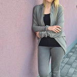 Schnittmuster Cardigan Crystal Gr. S - XL DE Freebie - Sewando