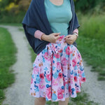 Schnittmuster Cardigan Crystal Gr. S - XL DE Freebie - Sewando
