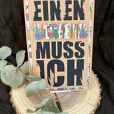 EINEN SCHEIß MUSS ICH | SVG, DXF, PNG Plotterdatei, Laserdatei - Sewando
