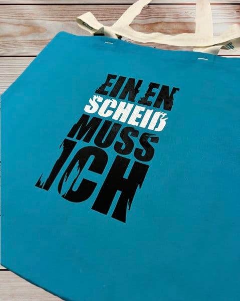 EINEN SCHEIß MUSS ICH | SVG, DXF, PNG Plotterdatei, Laserdatei - Sewando