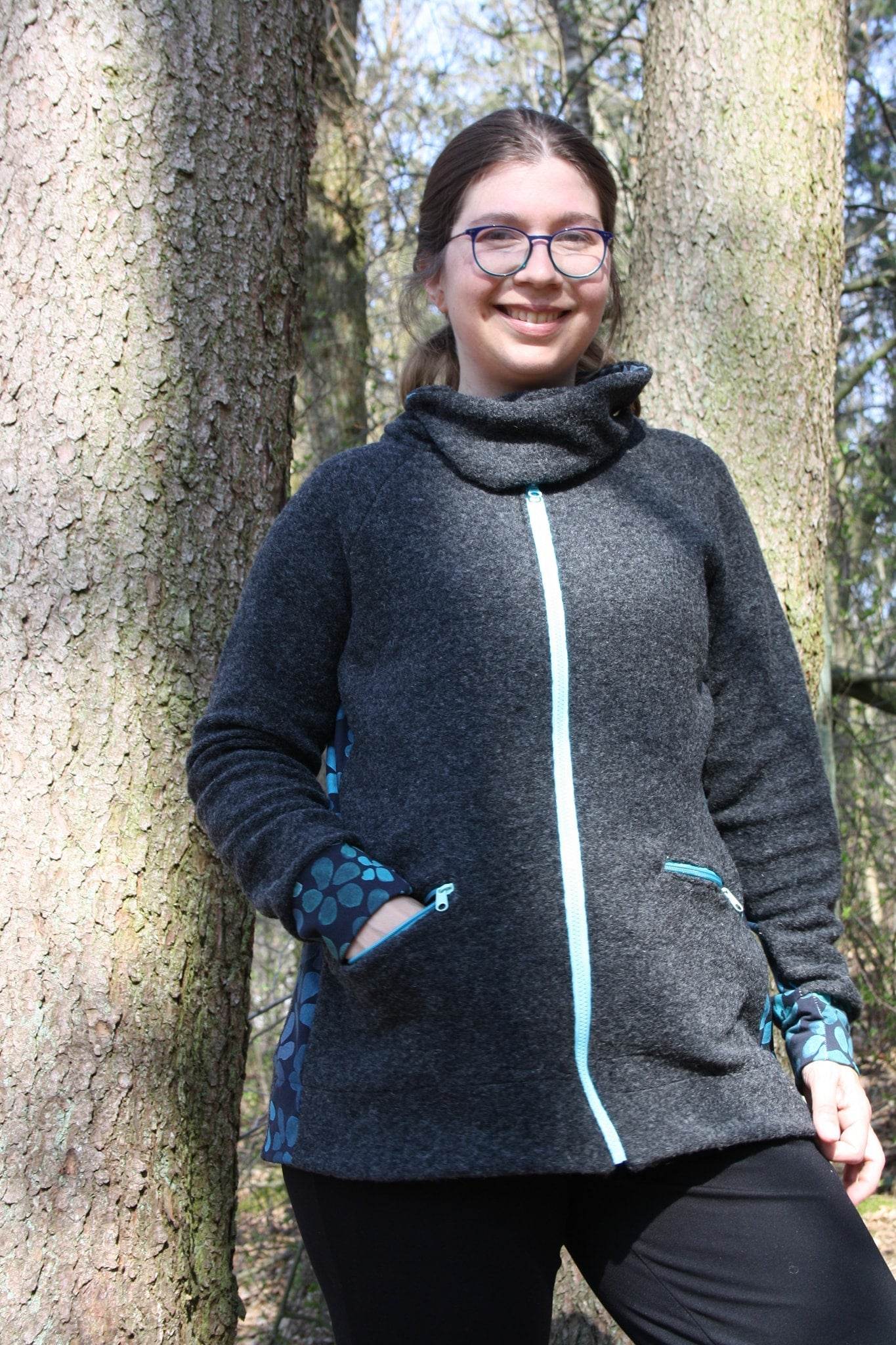 E-Book Übergangsjacke MissZipUp 32-52 Schnittmuster - Sewando