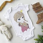 Doodle Mädchen mit Einhorn Stickdatei – magische Kuschelzeit für deine Stickmaschine - Sewando