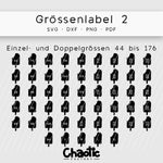 Plotterdatei Größenlabel 2 - Sewando