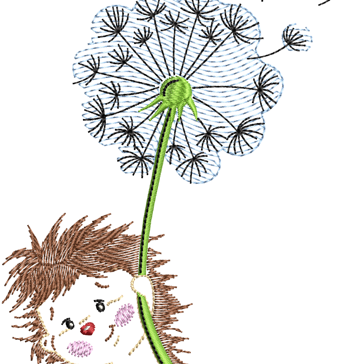 Sickdatei Hans der Igel. - Sewando