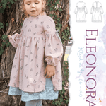 Schnittmuster Kleid Eleonora Gr. 86-140 - Sewando